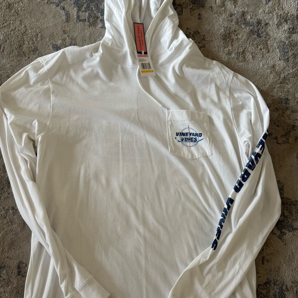 Vineyard Vines White Cap Hoodie